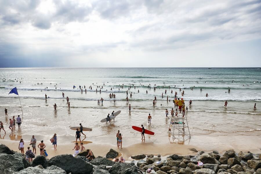 plage biarritz